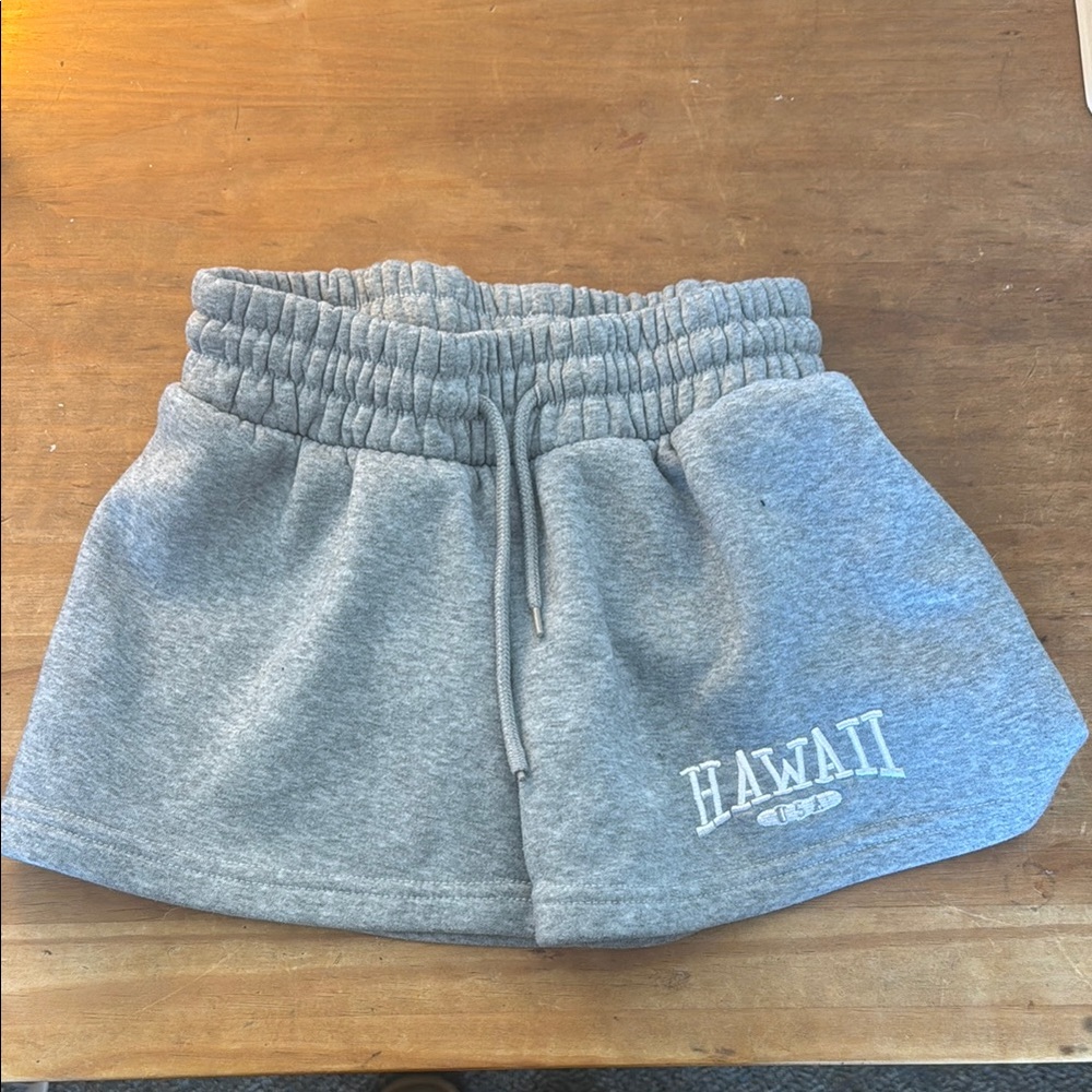 Women's Gray “Hawaii” Shorts